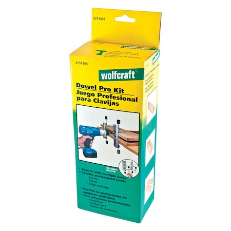 Wolfcraft Wolfcraft Doweling Jig 1-1/4 in. 67 pc 3751